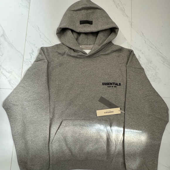 💗Men Essentials hoodie Dark oatmea💗 - Picture 1 of 4